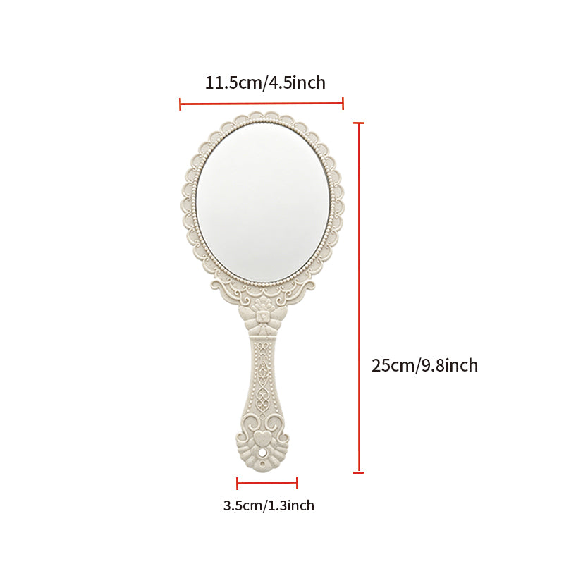 KF Handheld Cosmetic Mirror 11.5×25cm, Support Custom Logo & Personal Design