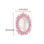 Retro carved desktop mirror | Premium corporate gifts and custom-made presents | Wholesale and customization services
