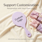 OEM/ODM Oval Hand Mirror from Kaifam Manufacturing. Custom logo, Pantone colors, MOQ 100pcs, 15-day lead time. Request a free quote.
