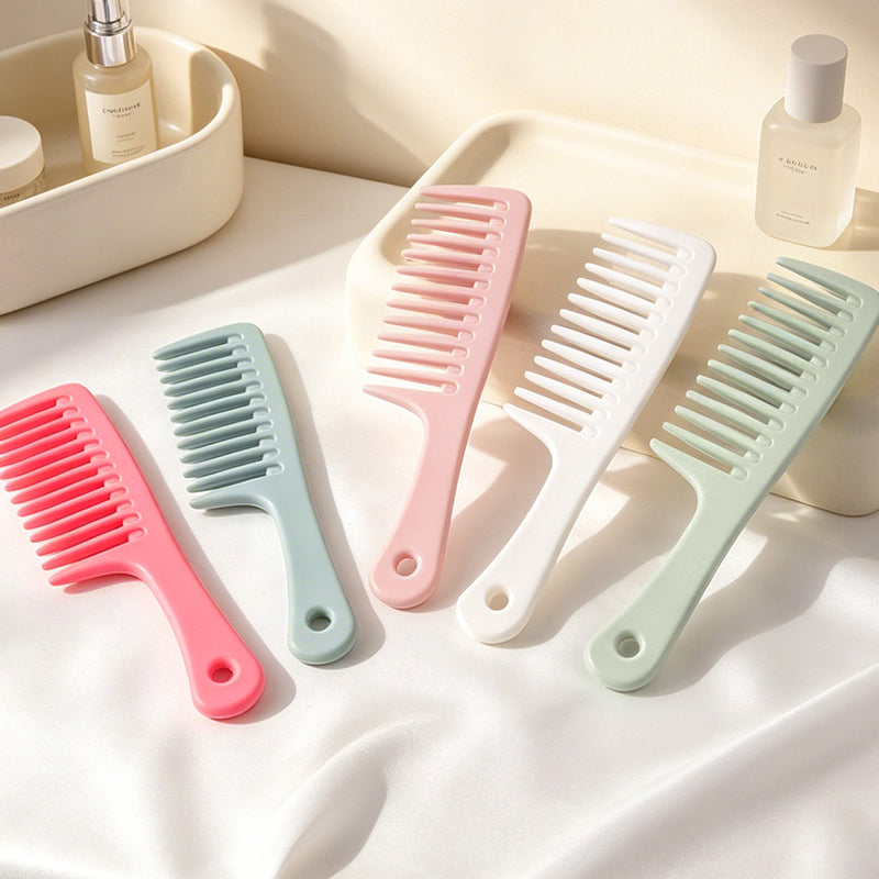OEM/ODM Wide Tooth Comb from Kaifam Manufacturing. Custom logo, Pantone colors, MOQ 100pcs, 15-day lead time. Request a free quote.
