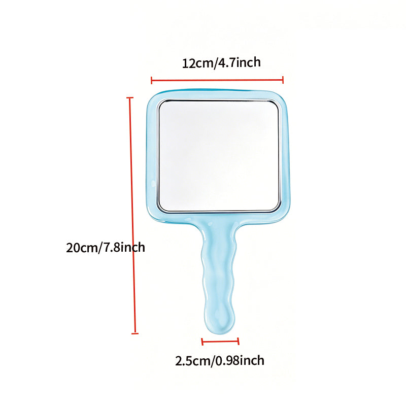 KF Handheld Cosmetic Mirror 12×20cm, Support Custom Logo & Personal Design