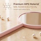 OEM/ODM Round Lollipop Handheld Makeup Mirror from Kaifam Manufacturing. Custom logo, Pantone colors, MOQ 100pcs, 15-day lead time. Request a free quote.