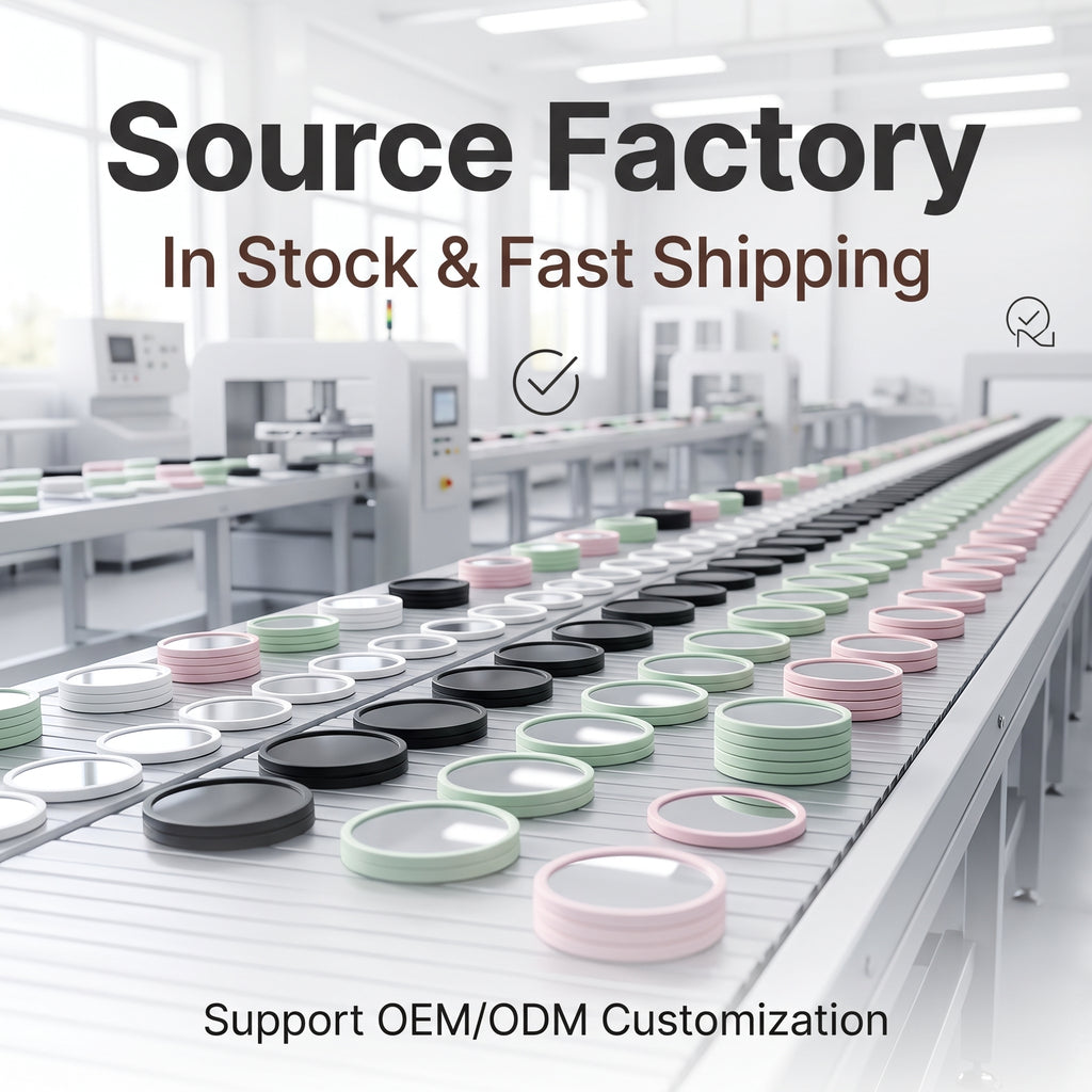 OEM/ODM Travel Vlog Convex Mirror from Kaifam Manufacturing. Custom logo, Pantone colors, MOQ 100pcs, 15-day lead time. Request a free quote.