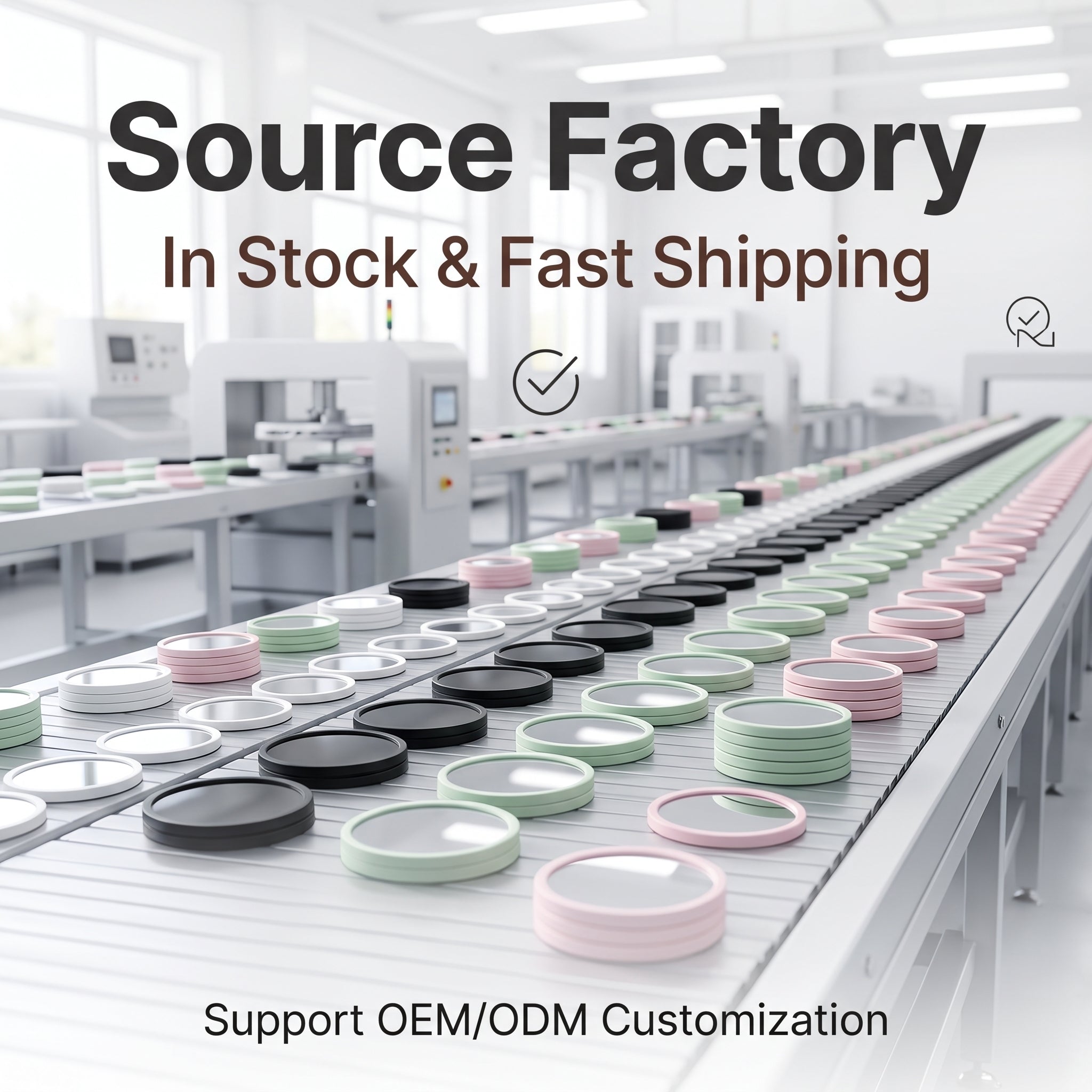 OEM/ODM Travel Vlog Convex Mirror from Kaifam Manufacturing. Custom logo, Pantone colors, MOQ 100pcs, 15-day lead time. Request a free quote.
