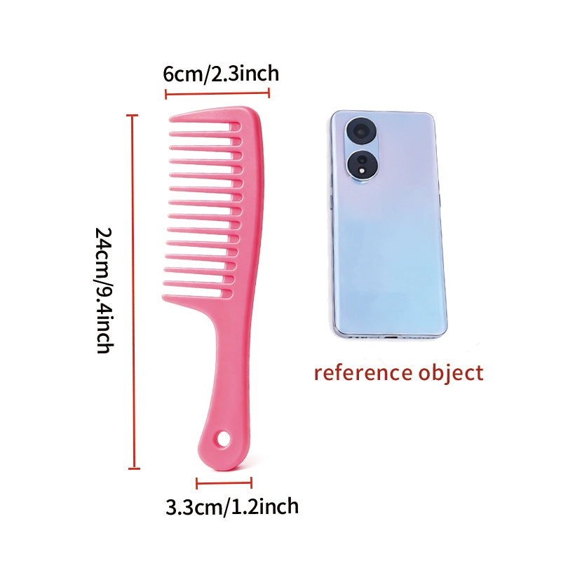 OEM/ODM Wide Tooth Comb from Kaifam Manufacturing. Custom logo, Pantone colors, MOQ 100pcs, 15-day lead time. Request a free quote.
