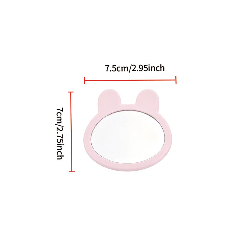 OEM/ODM Rabbit Ear Single-sided Makeup Mirror from Kaifam Manufacturing. Custom logo, Pantone colors, MOQ 100pcs, 15-day lead time. Request a free quote.