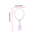 OEM/ODM Oval Hand Mirror from Kaifam Manufacturing. Custom logo, Pantone colors, MOQ 100pcs, 15-day lead time. Request a free quote.