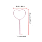 OEM/ODM Heart Lollipop Hand Mirror from Kaifam Manufacturing. Custom logo, Pantone colors, MOQ 100pcs, 15-day lead time. Request a free quote.
