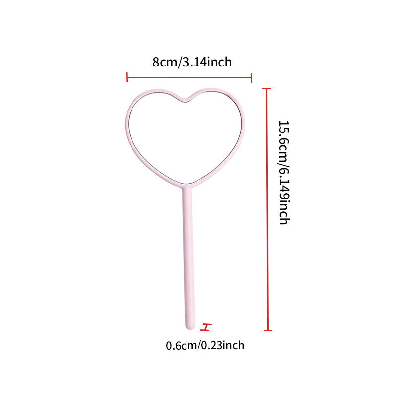 OEM/ODM Heart Lollipop Hand Mirror from Kaifam Manufacturing. Custom logo, Pantone colors, MOQ 100pcs, 15-day lead time. Request a free quote.