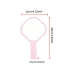 OEM/ODM Clover Irregular Hand Mirror from Kaifam Manufacturing. Custom logo, Pantone colors, MOQ 100pcs, 15-day lead time. Request a free quote.
