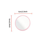 OEM/ODM Round Single-Sided Mirror from Kaifam Manufacturing. Custom logo, Pantone colors, MOQ 100pcs, 15-day lead time. Request a free quote.