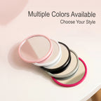 OEM/ODM Round Single-Sided Mirror from Kaifam Manufacturing. Custom logo, Pantone colors, MOQ 100pcs, 15-day lead time. Request a free quote.