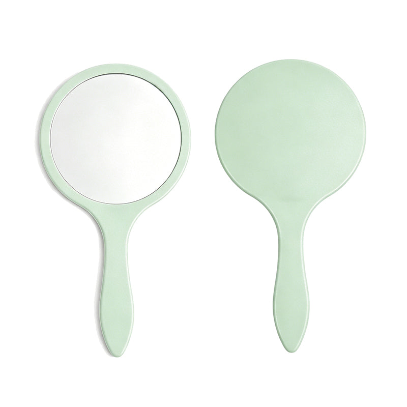 OEM/ODM Round handheld mirror  from Kaifam Manufacturing. Custom logo, Pantone colors, MOQ 100pcs, 15-day lead time. Request a free quote.