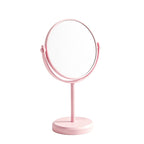OEM/ODM Double Sided Round Tabletop Vanity Mirror with 360 from Kaifam Manufacturing. Custom logo, Pantone colors, MOQ 100pcs, 15-day lead time. Request a free quote.