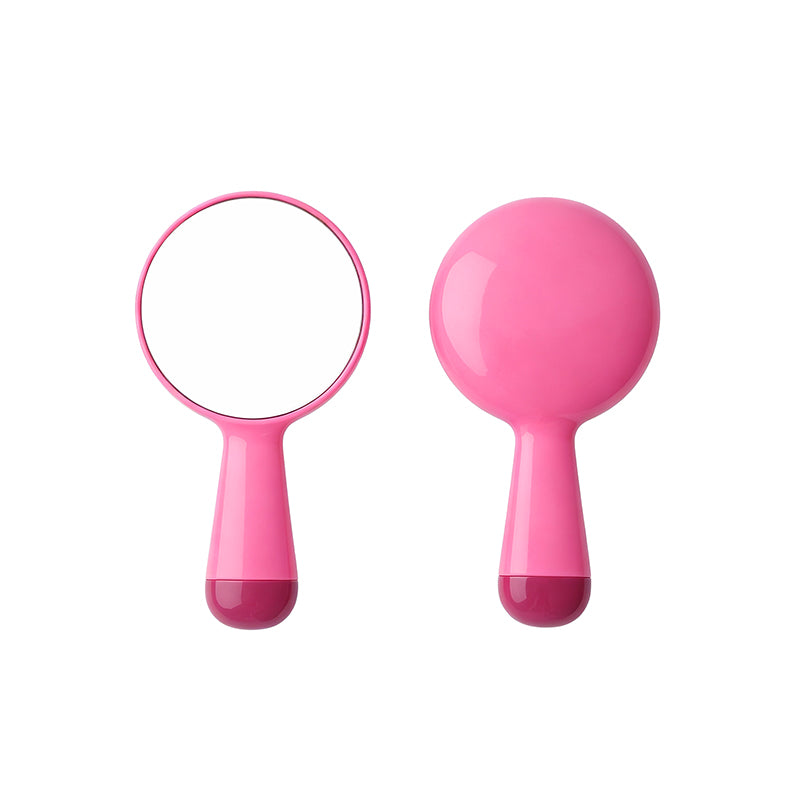 OEM/ODM Macaron Round Handheld Makeup Mirror from Kaifam Manufacturing. Custom logo, Pantone colors, MOQ 100pcs, 15-day lead time. Request a free quote.