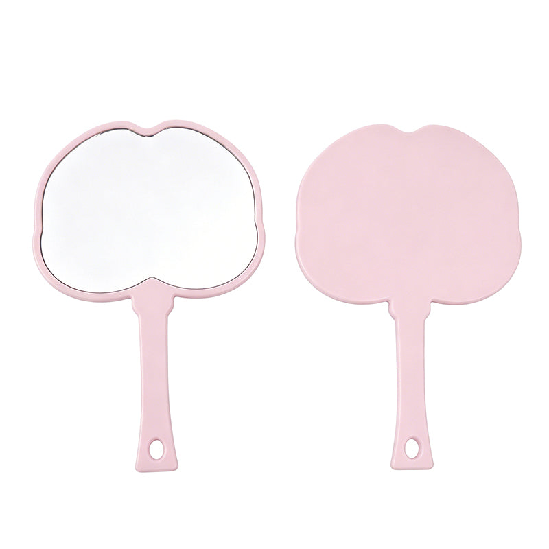 OEM/ODM Peach Shaped Hand Mirror from Kaifam Manufacturing. Custom logo, Pantone colors, MOQ 100pcs, 15-day lead time. Request a free quote.