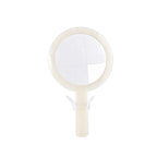 OEM/ODM Transparent Handle Double-sided Round Cosmetic Mirror from Kaifam Manufacturing. Custom logo, Pantone colors, MOQ 100pcs, 15-day lead time. Request a free quote.