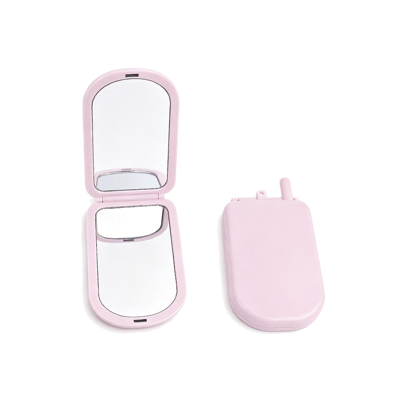 OEM/ODM Mini Brick Phone Foldable Hand Mirror from Kaifam Manufacturing. Custom logo, Pantone colors, MOQ 100pcs, 15-day lead time. Request a free quote.