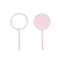 OEM/ODM Round Lollipop Handheld Makeup Mirror from Kaifam Manufacturing. Custom logo, Pantone colors, MOQ 100pcs, 15-day lead time. Request a free quote.