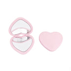 OEM/ODM ouble Sided Heart Compact Mirror from Kaifam Manufacturing. Custom logo, Pantone colors, MOQ 100pcs, 15-day lead time. Request a free quote.
