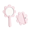 OEM/ODM Swivel Flower Vanity Hand Mirror from Kaifam Manufacturing. Custom logo, Pantone colors, MOQ 100pcs, 15-day lead time. Request a free quote.