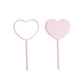 OEM/ODM Heart Lollipop Hand Mirror from Kaifam Manufacturing. Custom logo, Pantone colors, MOQ 100pcs, 15-day lead time. Request a free quote.