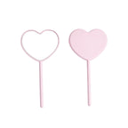 OEM/ODM Heart Lollipop Hand Mirror from Kaifam Manufacturing. Custom logo, Pantone colors, MOQ 100pcs, 15-day lead time. Request a free quote.