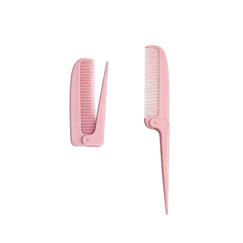 OEM/ODM Foldable Tail Comb from Kaifam Manufacturing. Custom logo, Pantone colors, MOQ 100pcs, 15-day lead time. Request a free quote.
