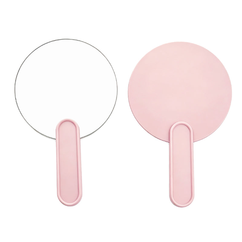 OEM/ODM Big Round Hand Vanity Mirror from Kaifam Manufacturing. Custom logo, Pantone colors, MOQ 100pcs, 15-day lead time. Request a free quote.