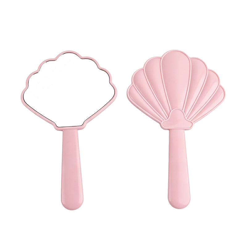 OEM/ODM Shell Handheld Makeup Mirror from Kaifam Manufacturing. Custom logo, Pantone colors, MOQ 100pcs, 15-day lead time. Request a free quote.
