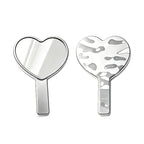 OEM/ODM heart-shaped handheld mirrors from Kaifam Manufacturing. Custom logo, Pantone colors, MOQ 100pcs, 15-day lead time. Request a free quote.