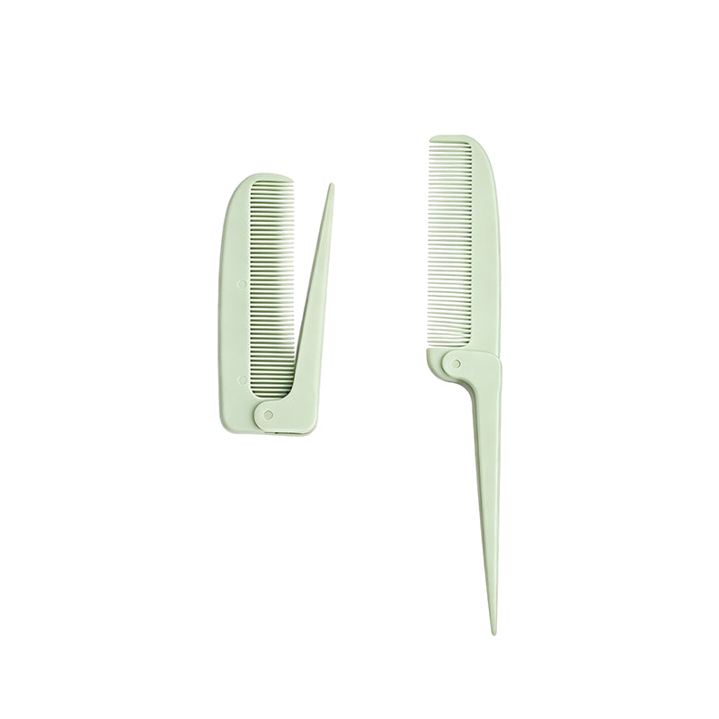 OEM/ODM Foldable Tail Comb from Kaifam Manufacturing. Custom logo, Pantone colors, MOQ 100pcs, 15-day lead time. Request a free quote.