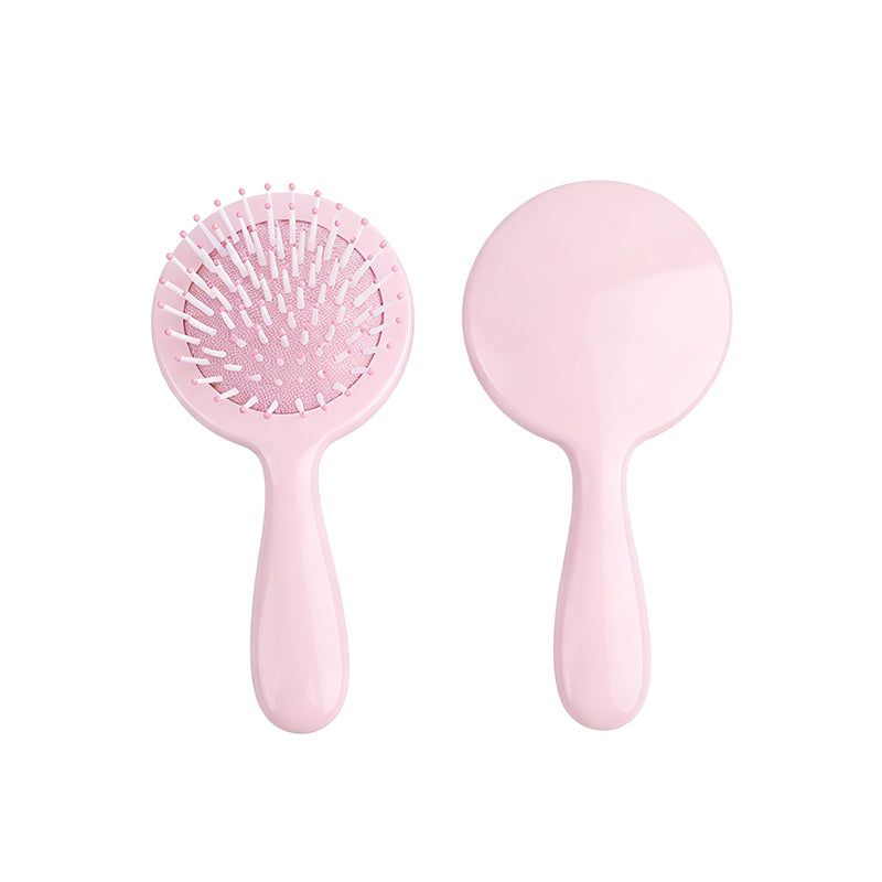 OEM/ODM Round Air Cushion Hair Brush from Kaifam Manufacturing. Custom logo, Pantone colors, MOQ 100pcs, 15-day lead time. Request a free quote.