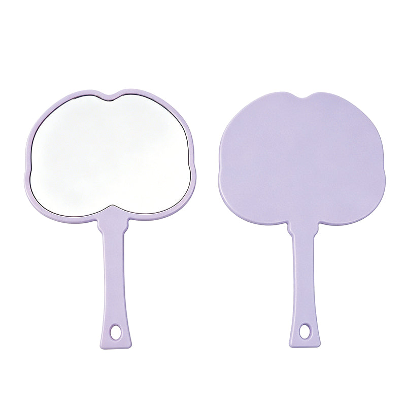 OEM/ODM Peach Shaped Hand Mirror from Kaifam Manufacturing. Custom logo, Pantone colors, MOQ 100pcs, 15-day lead time. Request a free quote.