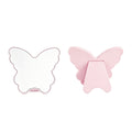 OEM/ODM Butterfly Shaped Tabletop Makeup Mirror from Kaifam Manufacturing. Custom logo, Pantone colors, MOQ 100pcs, 15-day lead time. Request a free quote.