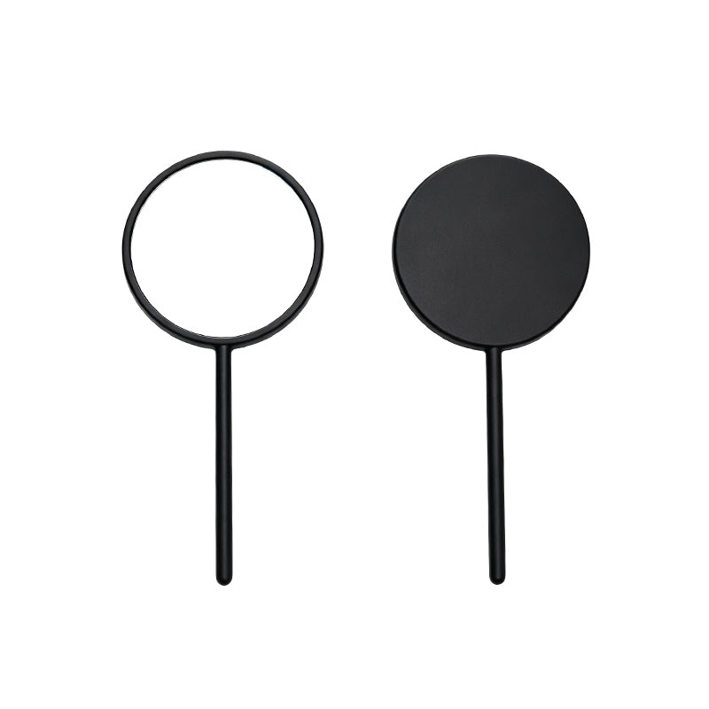 OEM/ODM Round Lollipop Handheld Makeup Mirror from Kaifam Manufacturing. Custom logo, Pantone colors, MOQ 100pcs, 15-day lead time. Request a free quote.
