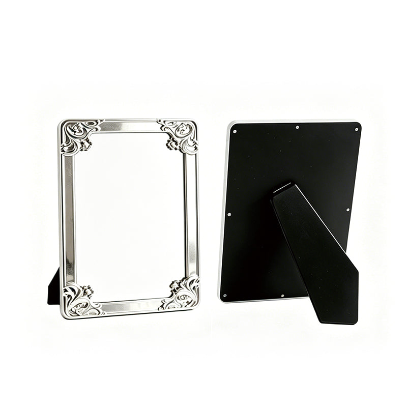 OEM/ODM French Baroque relief desktop makeup mirrorfrom Kaifam Manufacturing. Custom logo, Pantone colors, MOQ 100pcs, 15-day lead time. Request a free quote.