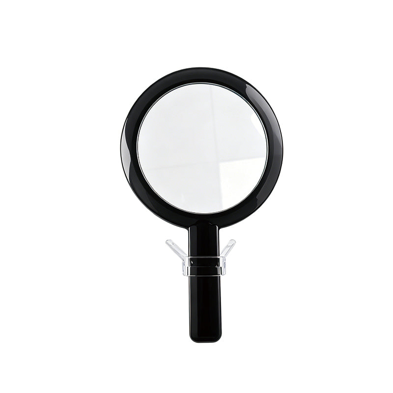 OEM/ODM Transparent Handle Double-sided Round Cosmetic Mirror from Kaifam Manufacturing. Custom logo, Pantone colors, MOQ 100pcs, 15-day lead time. Request a free quote.