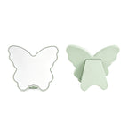 OEM/ODM Butterfly Shaped Tabletop Makeup Mirror from Kaifam Manufacturing. Custom logo, Pantone colors, MOQ 100pcs, 15-day lead time. Request a free quote.