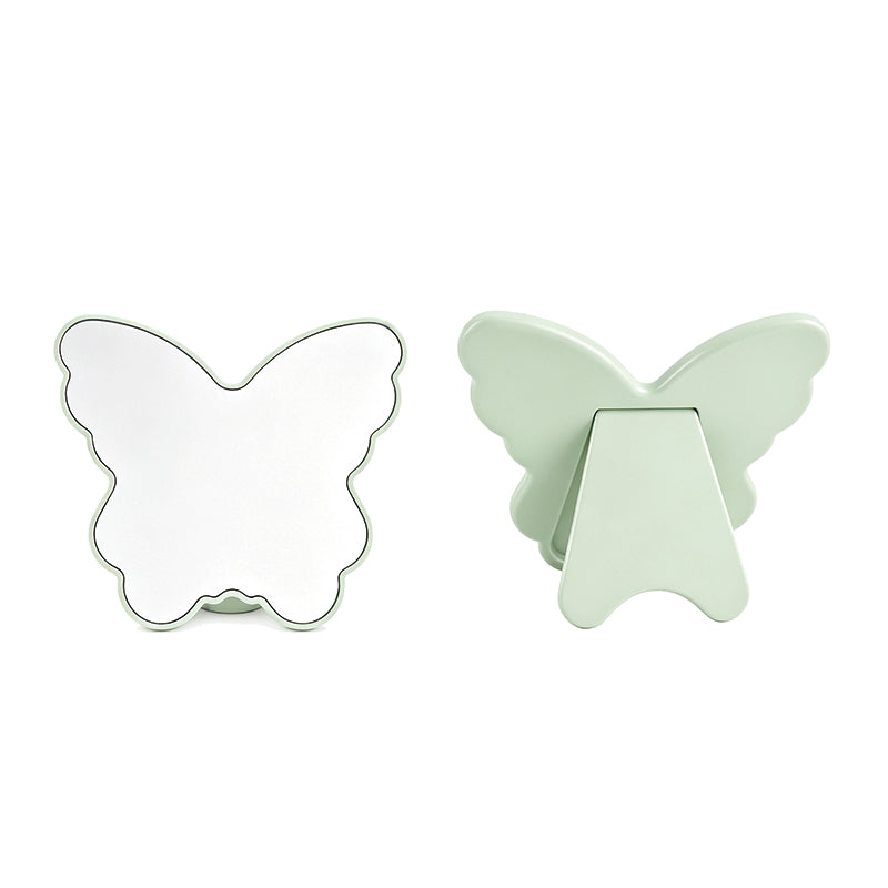 OEM/ODM Butterfly Shaped Tabletop Makeup Mirror from Kaifam Manufacturing. Custom logo, Pantone colors, MOQ 100pcs, 15-day lead time. Request a free quote.