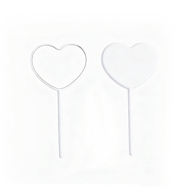 OEM/ODM Heart Lollipop Hand Mirror from Kaifam Manufacturing. Custom logo, Pantone colors, MOQ 100pcs, 15-day lead time. Request a free quote.