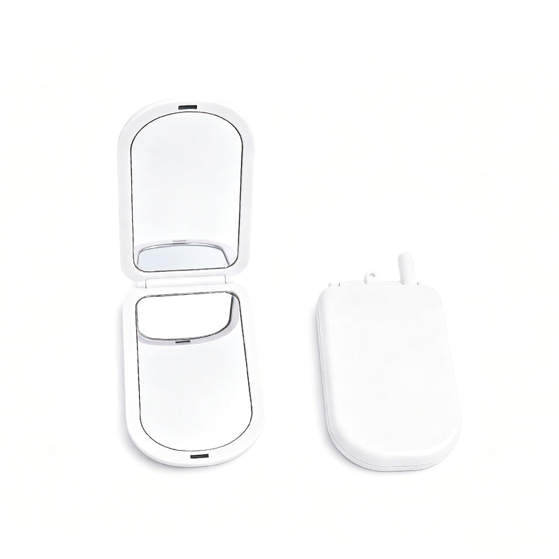 OEM/ODM Mini Brick Phone Foldable Hand Mirror from Kaifam Manufacturing. Custom logo, Pantone colors, MOQ 100pcs, 15-day lead time. Request a free quote.