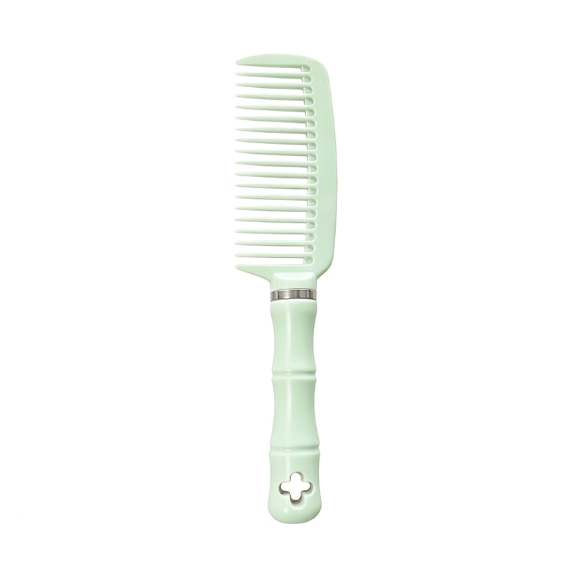 OEM/ODM Macaron Bamboo Joint Wide-Tooth Comb from Kaifam Manufacturing. Custom logo, Pantone colors, MOQ 100pcs, 15-day lead time. Request a free quote.