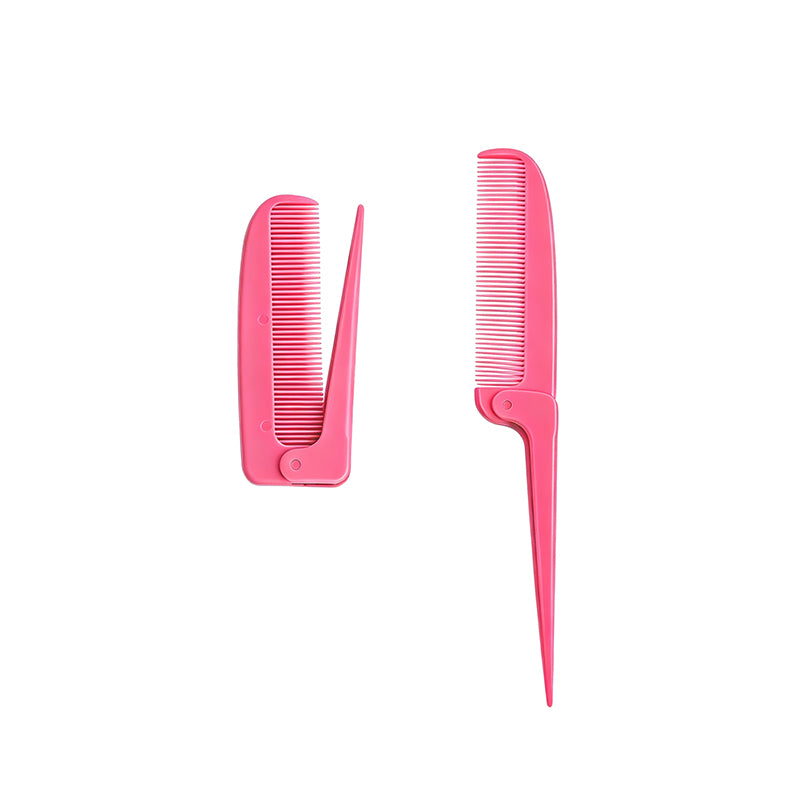 OEM/ODM Foldable Tail Comb from Kaifam Manufacturing. Custom logo, Pantone colors, MOQ 100pcs, 15-day lead time. Request a free quote.