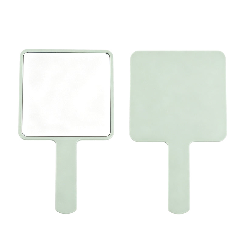 OEM/ODM Square handheld mirror from Kaifam Manufacturing. Custom logo, Pantone colors, MOQ 100pcs, 15-day lead time. Request a free quote.