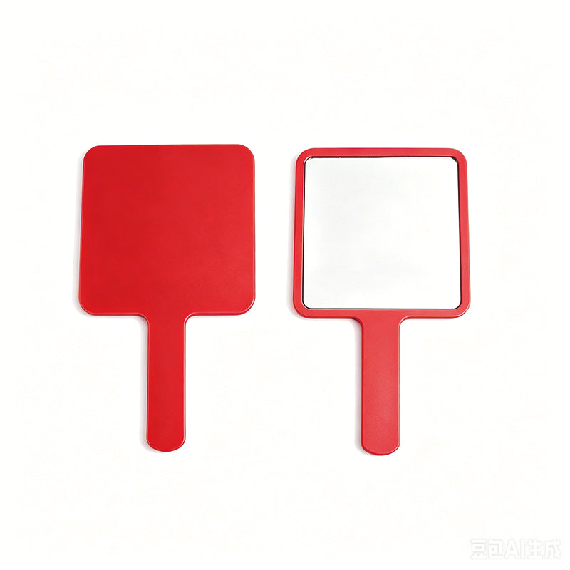 Custom Logo Square Handheld Mirror | Premium Corporate & Custom Gifts