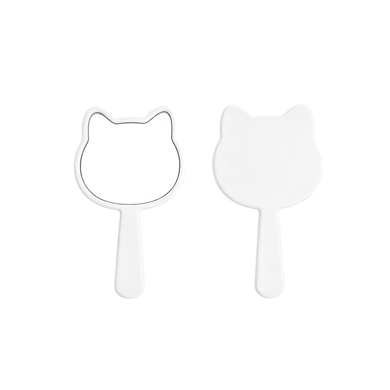 OEM/ODM Mini Cat Hand Mirror from Kaifam Manufacturing. Custom logo, Pantone colors, MOQ 100pcs, 15-day lead time. Request a free quote.