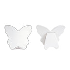 OEM/ODM Butterfly Shaped Tabletop Makeup Mirror from Kaifam Manufacturing. Custom logo, Pantone colors, MOQ 100pcs, 15-day lead time. Request a free quote.
