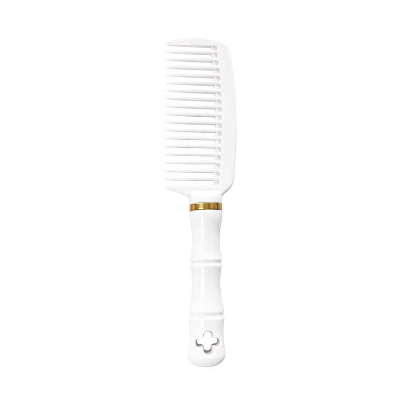 OEM/ODM Macaron Bamboo Joint Wide-Tooth Comb from Kaifam Manufacturing. Custom logo, Pantone colors, MOQ 100pcs, 15-day lead time. Request a free quote.