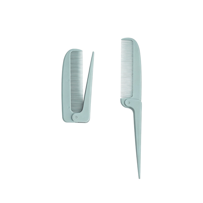 OEM/ODM Foldable Tail Comb from Kaifam Manufacturing. Custom logo, Pantone colors, MOQ 100pcs, 15-day lead time. Request a free quote.